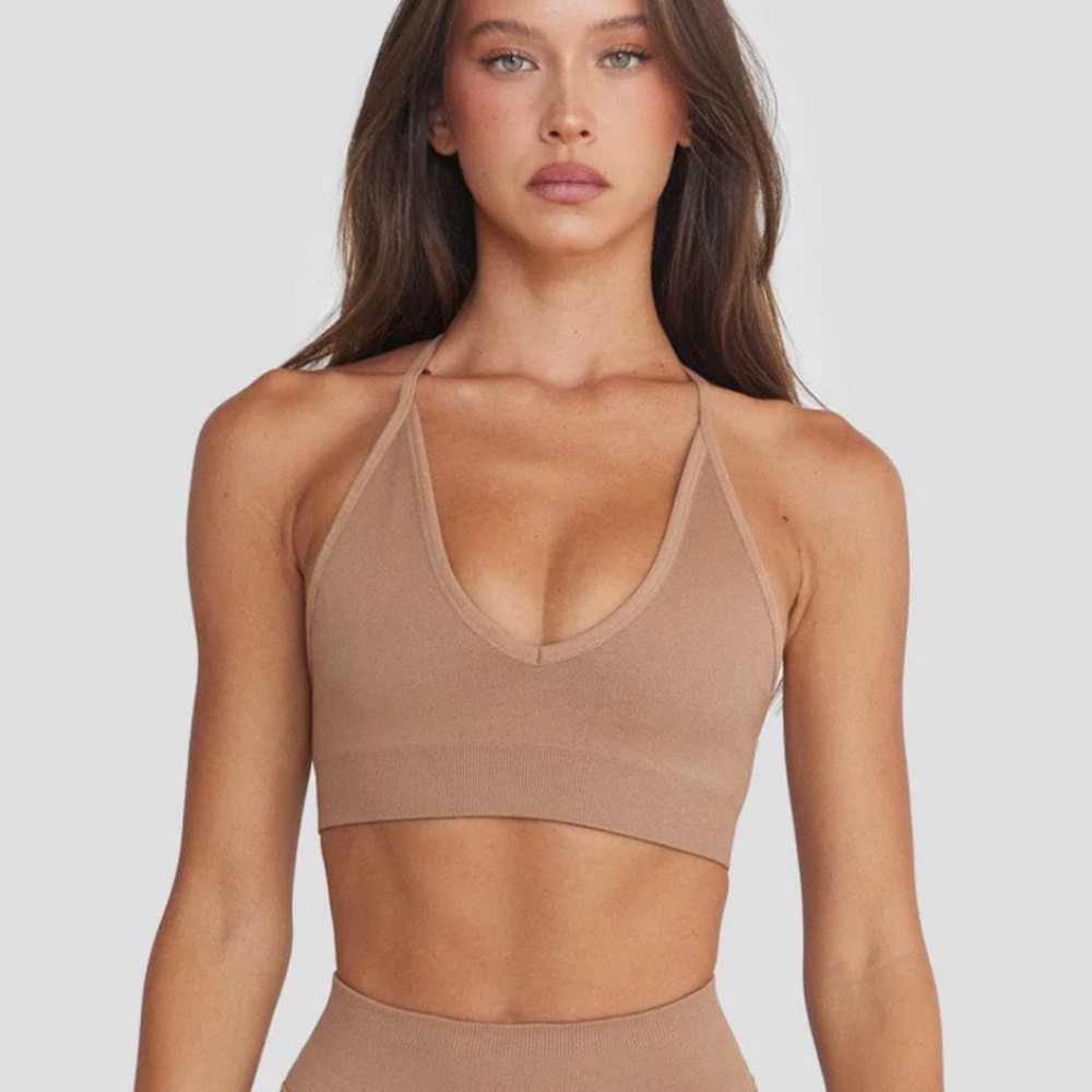 Cropshop Boutique CSB Isabelle Marthers Issy Crop in Caramel Size XS